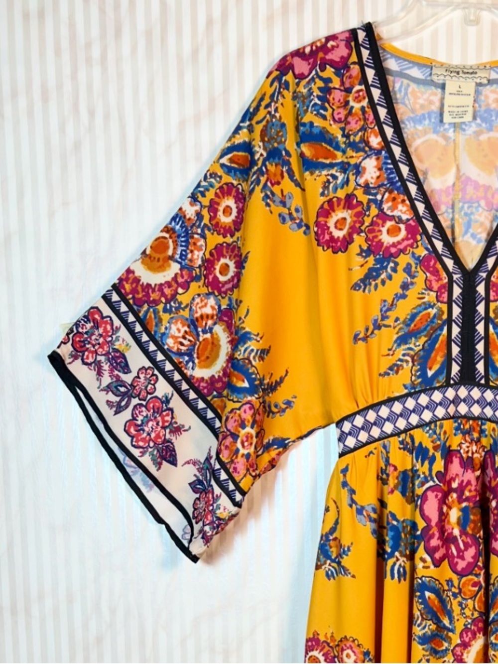 Flying Tomato Tapestry Handkerchief Dress - Picture 4 of 8